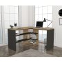 HANAH HOME Radni sto Stylo Sapphire Anthracite - slika 3