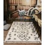 Conceptum Hypnose Tepih (80x150) 3532A White Anthracite - slika 1