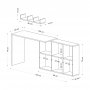 HANAH HOME Radni sto Jack - slika 4