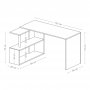HANAH HOME Radni sto Gelincik White - slika 4