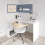 HANAH HOME Radni sto Gelincik White - slika 2