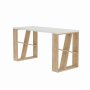 HANAH HOME Radni sto Honey White Oak - slika 1