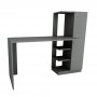 HANAH HOME Radni sto Yagız Anthracite - slika 1