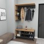 HANAH HOME Cipelarnik Samle Atlantic Pine Anthracite - slika 2