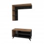 HANAH HOME Cipelarnik Samle Atlantic Pine Anthracite - slika 4
