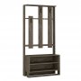HANAH HOME Cipelarnik Chester Dark Brown - slika 2