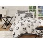 L`ESSENTIEL MAISON Prekrivač Panda Black White - slika 1