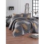 L`ESSENTIEL MAISON Prekrivač Olivia Gold Grey vPoly - slika 1