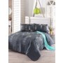 L`ESSENTIEL MAISON Prekrivač Trace Anthracite - slika 1
