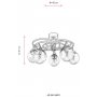 OPVIQ Luster AR 1661 5BSY - slika 4