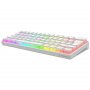 RAMPAGE RADIANT K11 Blue Switch US Bela Gaming tastatura - slika 2