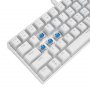 RAMPAGE RADIANT K11 Blue Switch US Bela Gaming tastatura - slika 5