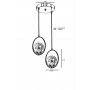 OPVIQ Visilica Ring 2 846STL1824 - slika 3