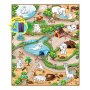 ROLLMATZ Podloga za igranje Zoološki vrt + 6 flomastera 90 x 120cm - slika 1