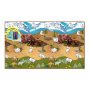 ROLLMATZ Podloga za igranje Dinosaurus + 6 flomastera 200 x 120cm - slika 1