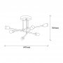 OPVIQ Luster Flower 173 AV - slika 3