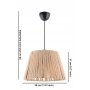 OPVIQ Visilica Cone Jute - slika 5