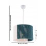 OPVIQ Visilica Cane Green White - slika 5