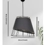 OPVIQ Visilica Sione Anthracite - slika 3