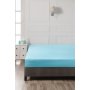 L`ESSENTIEL MAISON Ranforce dušečni čaršav (90x190) Turquoise - slika 3