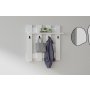 HANAH HOME Čiviluk Carina White - slika 1