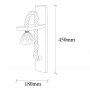 OPVIQ Zidna lampa Erebos 117 A - slika 3