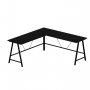HANAH HOME Radni sto Team L Black - slika 4