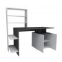 HANAH HOME Radni sto White Anthracite - slika 4