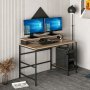 HANAH HOME Radni sto Greta L Dore Black - slika 3
