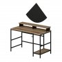 HANAH HOME Radni sto Greta L Dore Black - slika 5