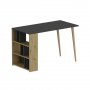 HANAH HOME Radni sto Pina Anthracite Oak - slika 4