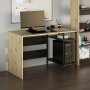 HANAH HOME Radni sto Tiran Black Oak - slika 1