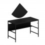 HANAH HOME Radni sto Greta Matte 7041 Black - slika 4