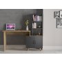 HANAH HOME Radni sto Sasha Anthracite Atlantic Pine - slika 2