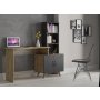 HANAH HOME Radni sto Sasha Anthracite Atlantic Pine - slika 1