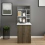 HANAH HOME Radni sto Magicbox White Oak - slika 3