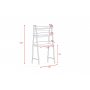 HANAH HOME Radni sto Mamba Atlantic Pine Black - slika 5
