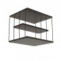 HANAH HOME Polica Lifon Anthracite - slika 4