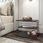 HANAH HOME Polica Lifon Anthracite - slika 1