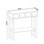HANAH HOME Komoda Valery Anthracite Ciragan - slika 5