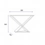 HANAH HOME Polica Rover Walnut - slika 5