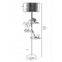 OPVIQ Podna lampa 534LUN2106 - slika 4