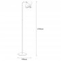 OPVIQ Podna lampa Yıldo NT 146 - slika 5