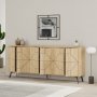 HANAH HOME Komoda Dune 183 Oak - slika 3