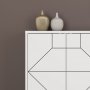 HANAH HOME Komoda Dune 183 White - slika 4