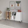 HANAH HOME Komoda Fione 150 Oak White - slika 3