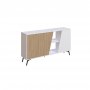 HANAH HOME Komoda Fione 150 Oak White - slika 5
