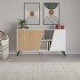 HANAH HOME Komoda Fione 150 Oak White - slika 1