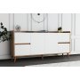 HANAH HOME Komoda Efron Atlantic Pine White - slika 1