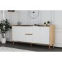 HANAH HOME Komoda Anite Atlantic Pine White - slika 1